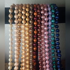 Vintage Silk covered beads
